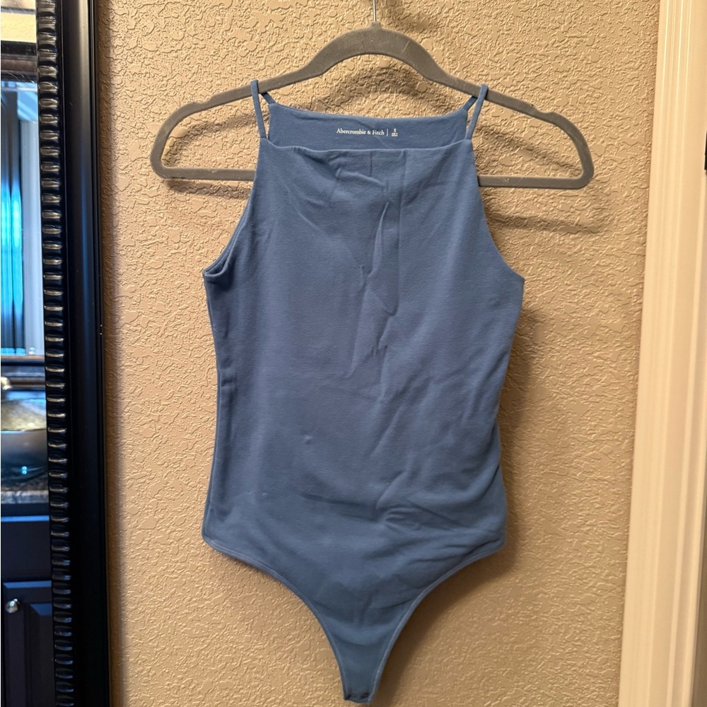 Abercrombie & Fitch Sky Blue Sleeveless Bodysuit
